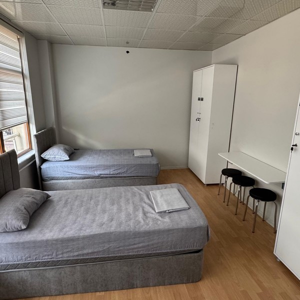 Bed in Male Dormitory Room