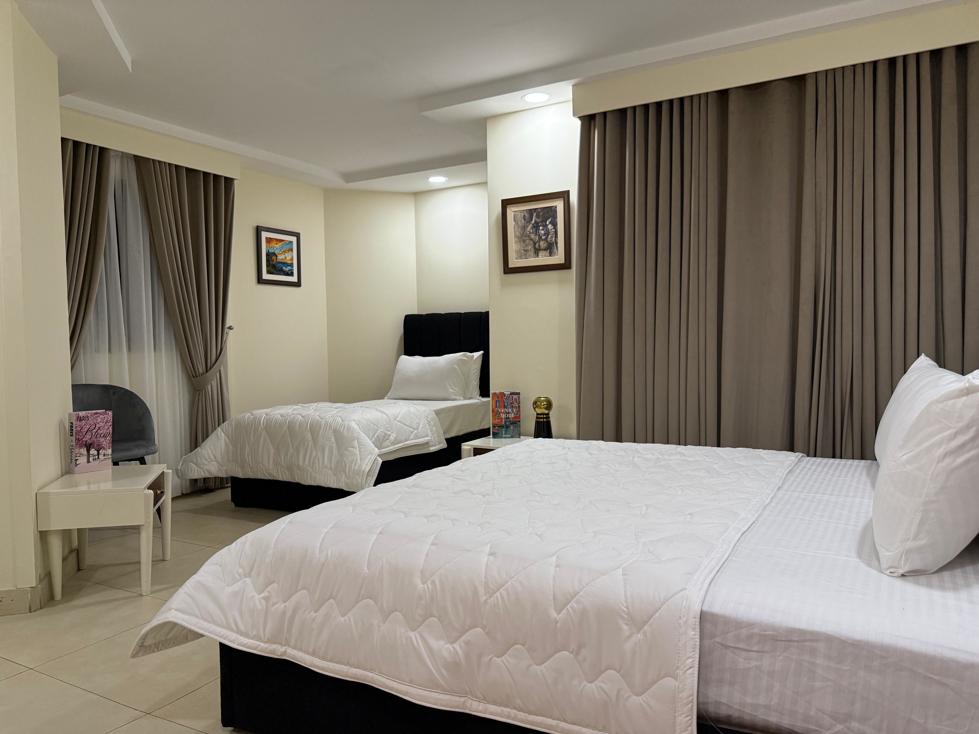 Triple Comfort Apartment – 1BR with Double & Single Bed