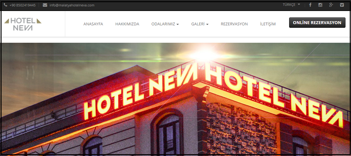 Malatya Otel Neva, Ekstra %10 İndirim! En Uygun Otel Fiyatları 2021